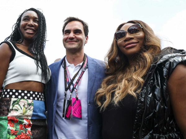Venus Williams, Roger Federer, Serena Williams, Miami 2023
