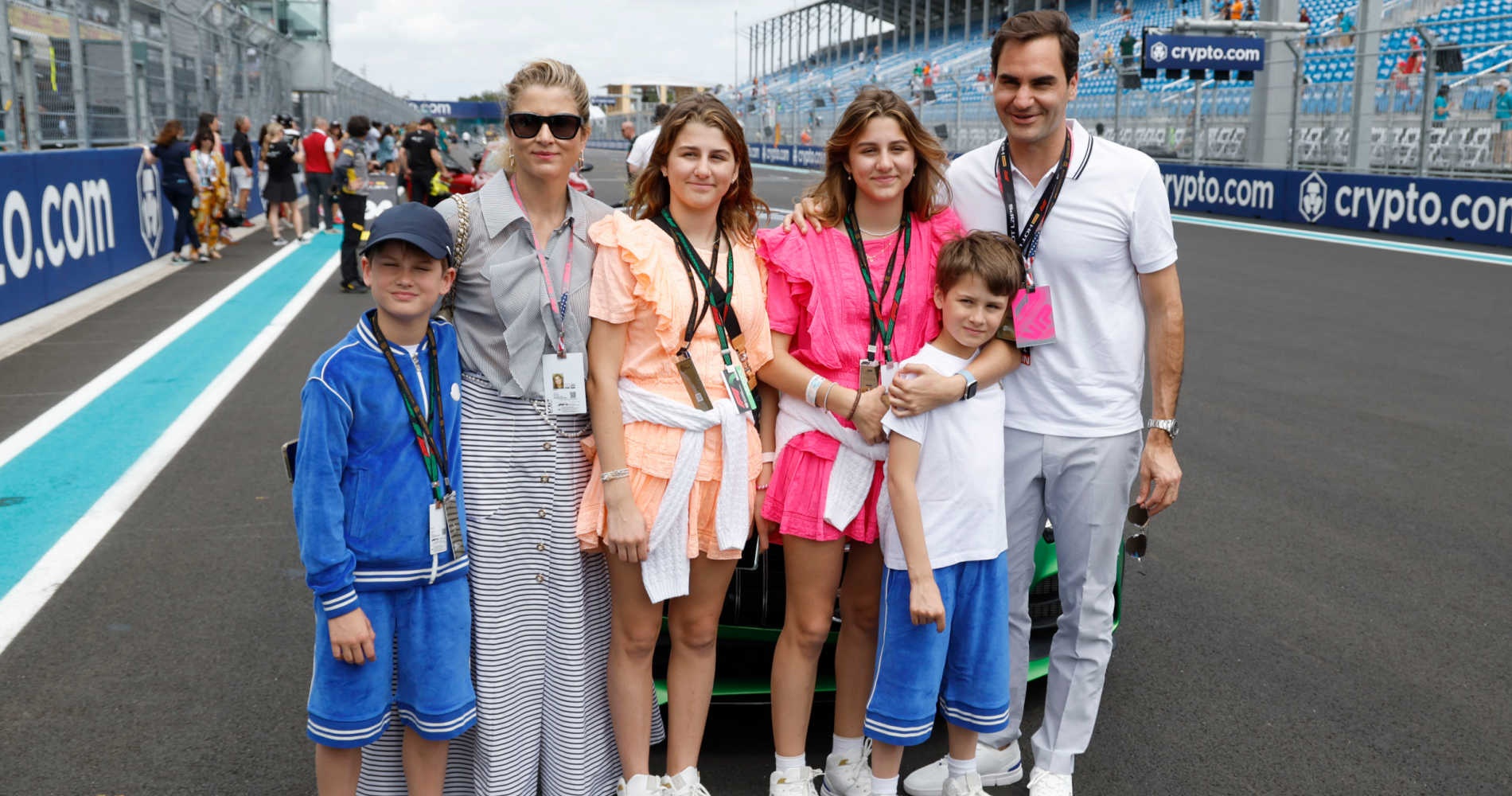 Federer and Williams sisters spotted in Miami Tennis Majors
