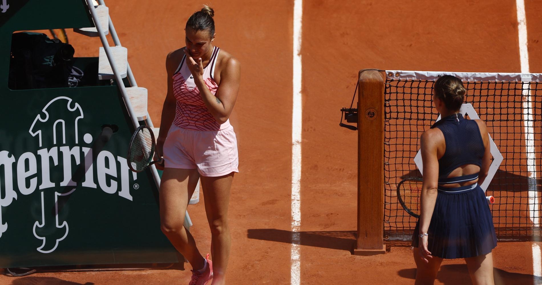 Roland-Garros: Sabalenka wins thrilling first round