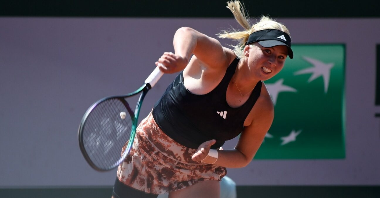 Clara Tauson at 2023 Roland-Garros