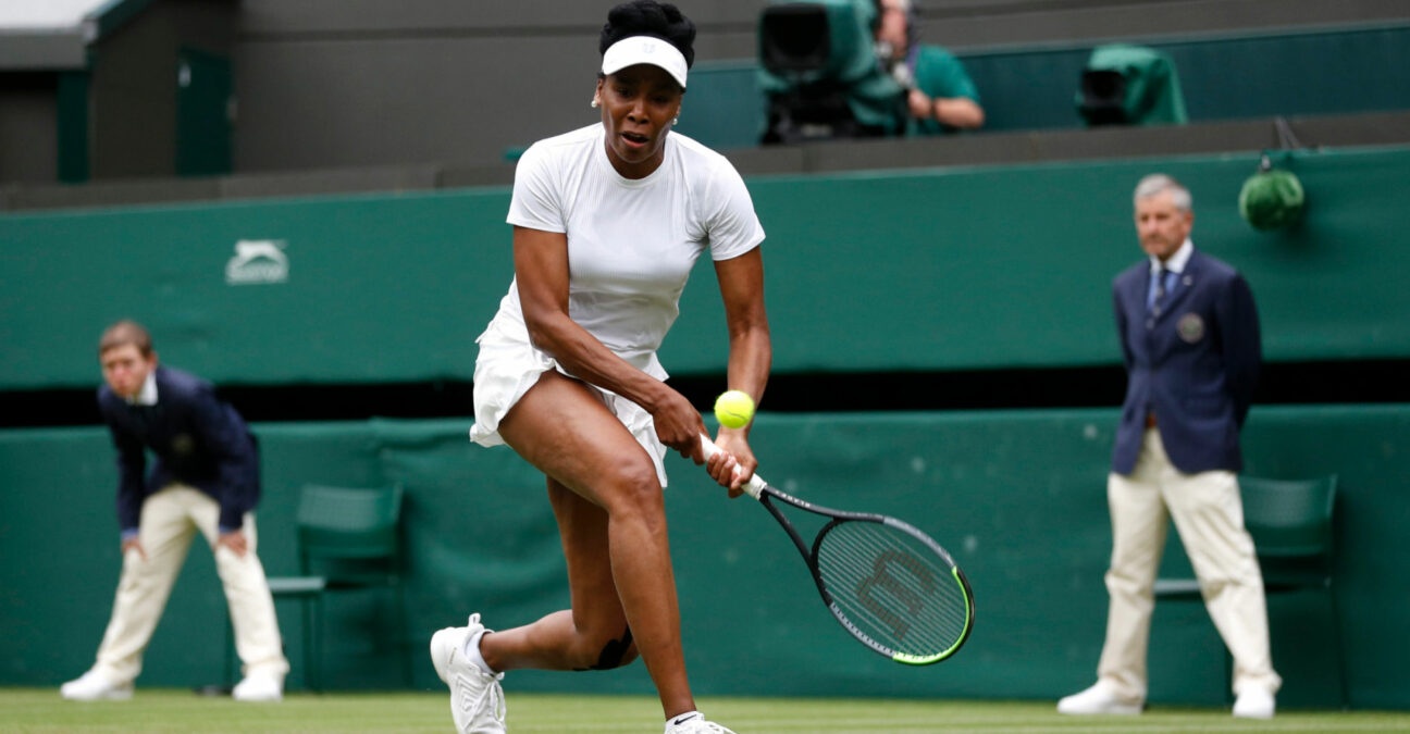 Venus Williams at the 2021 Wimbledon Championships