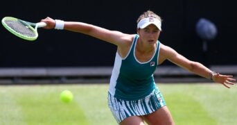 Barbora Krejcikova at the WTA Birmingham Classic