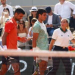 Carlos Alcaraz and Novak Djokovic, Roland-Garros 2023