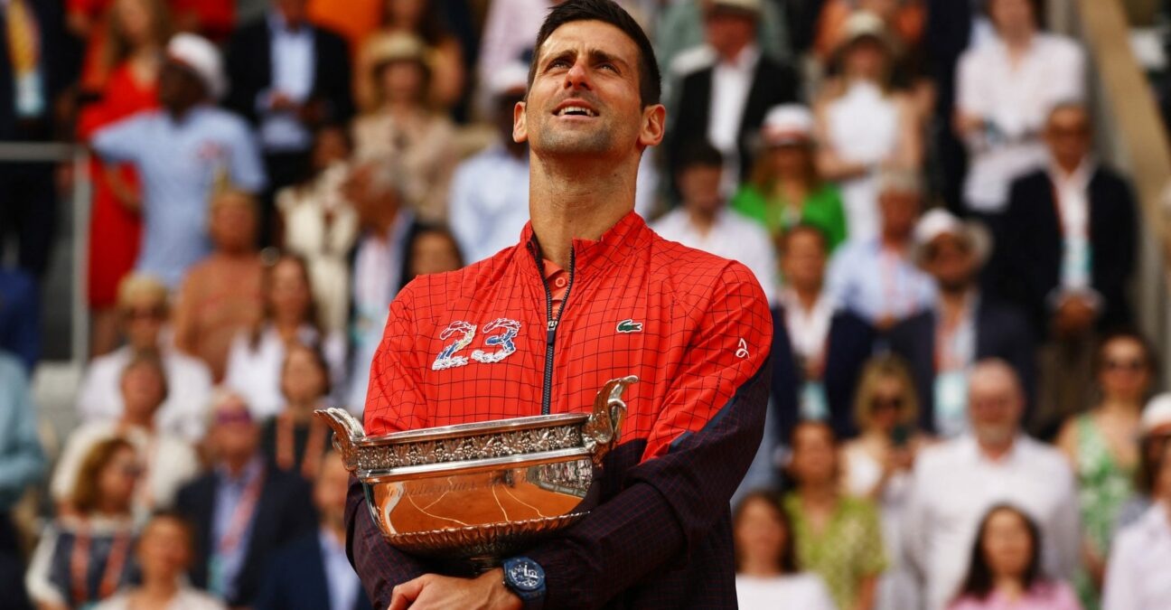 Novak Djokovic ganha a final masculina de Roland Garros e chega ao 23° slam  - Surto Olímpico