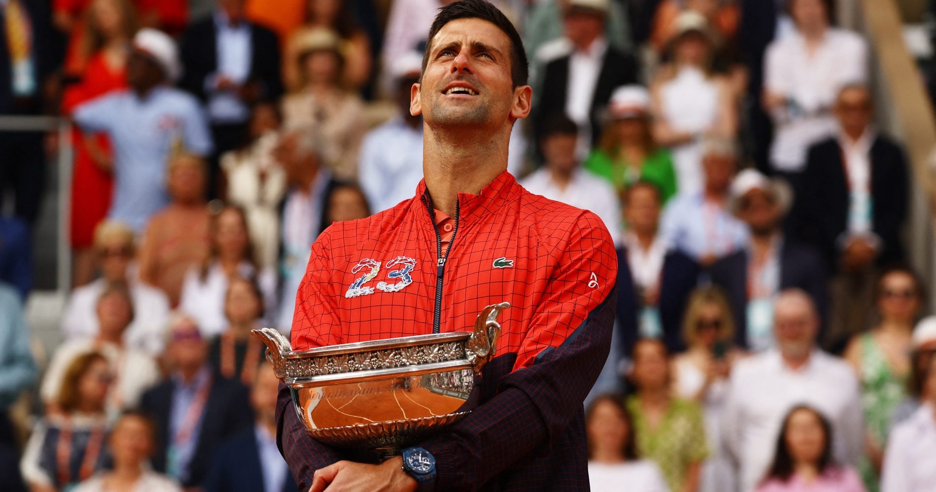 Seiko Ambassador, Novak Djokovic, Wins Roland Garros Tennis Tournament