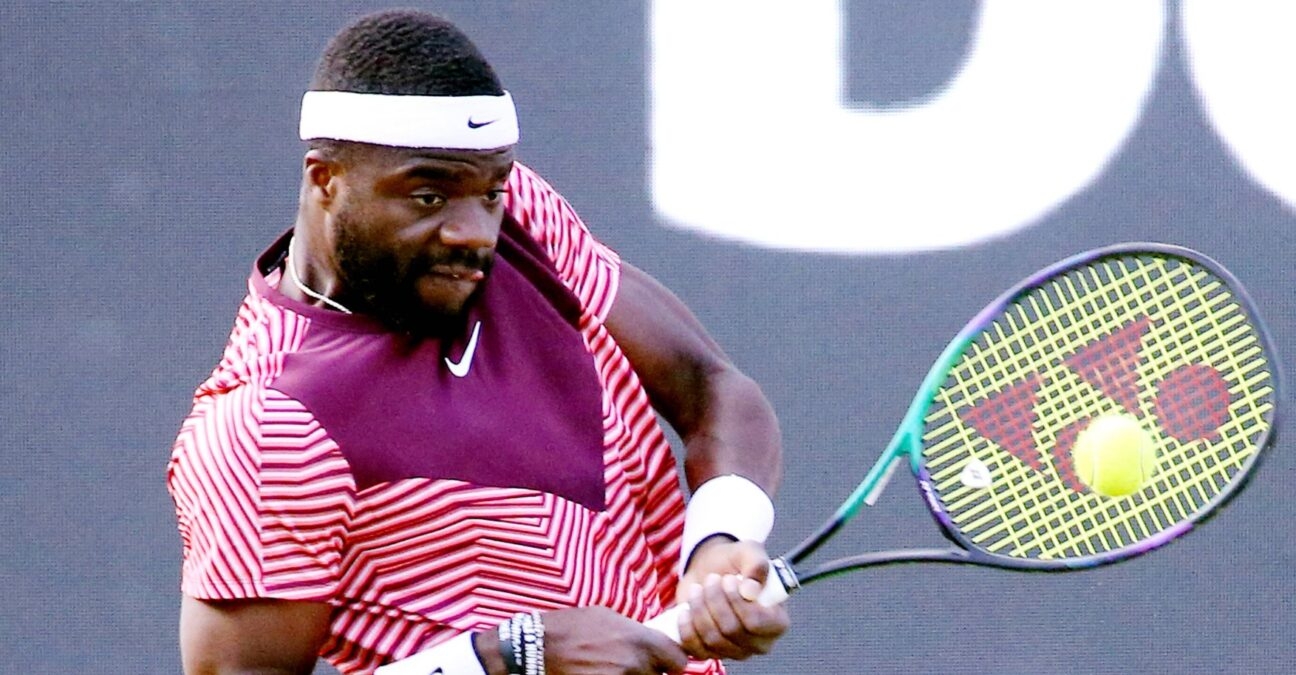 Frances Tiafoe grass