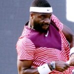 Frances Tiafoe grass