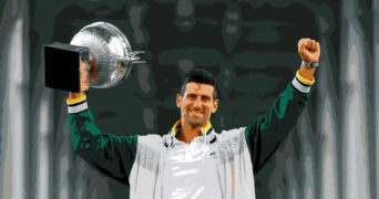 Novak Djokovic, poster 2023