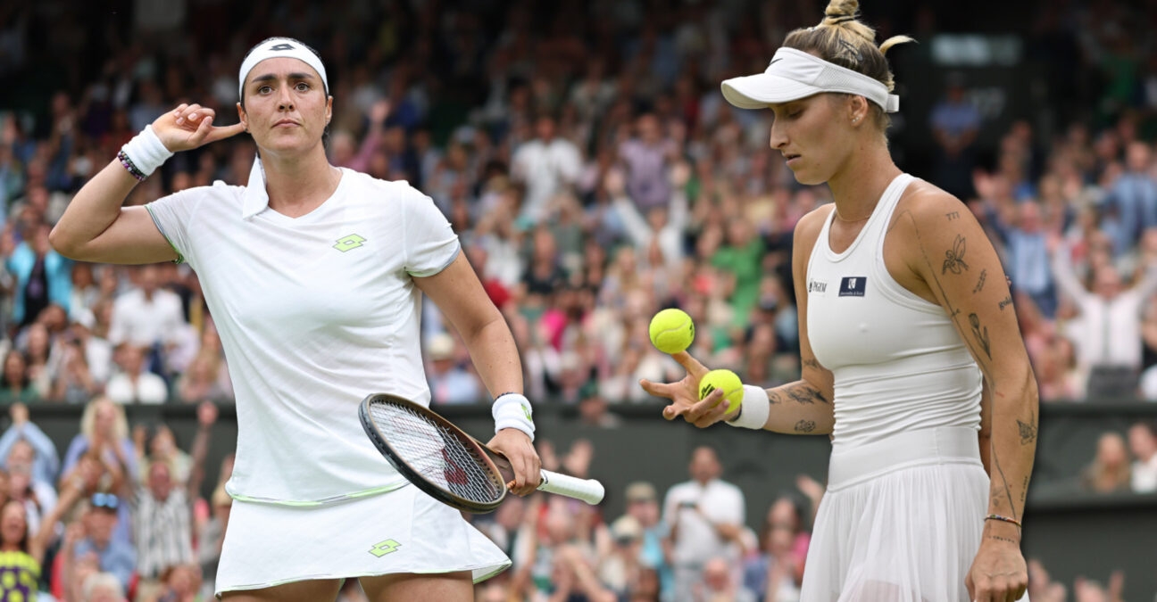 Jabeur and Vondrousova Wimbledon 2023 | Panoramic