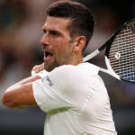 Novak Djokovic at Wimbledon 2023