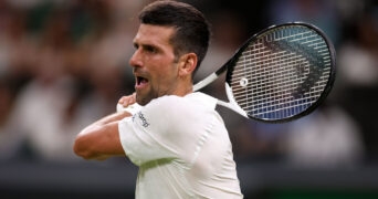 Novak Djokovic at Wimbledon 2023