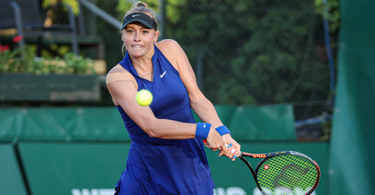 Fanny Stollar at the Hungarian Open in 2022