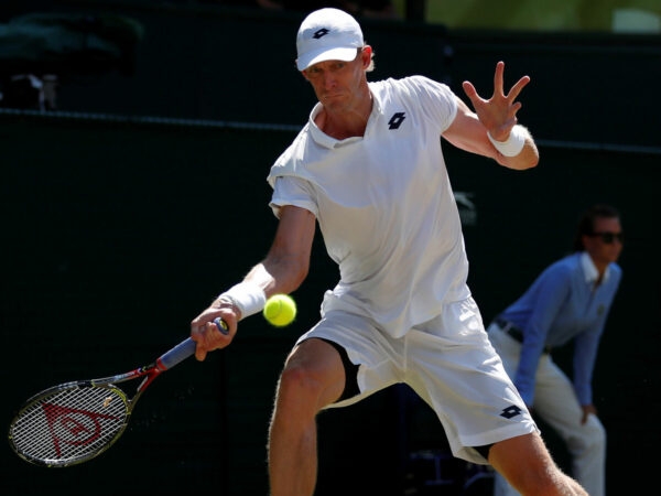 Kevin Anderson during the 2018 Wimbledon singles final
