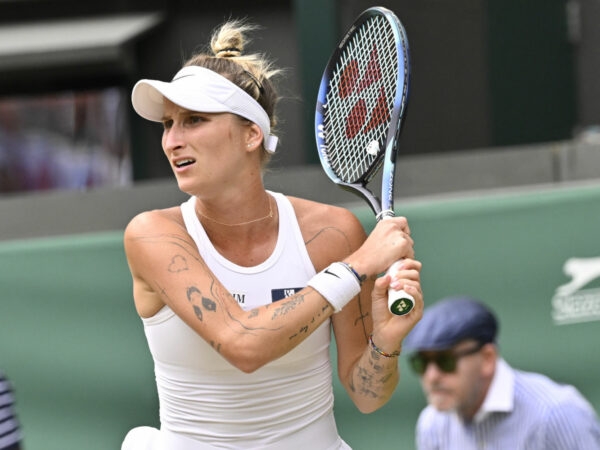 Marketa Vondrousova at Wimbledon 2023