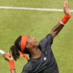 Mikael Ymer at the 2023 ATP Halle Open