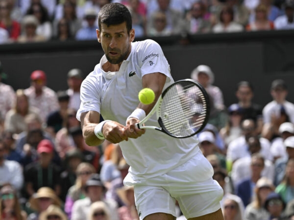 Novak Djokovic at 2023 Wimbledon