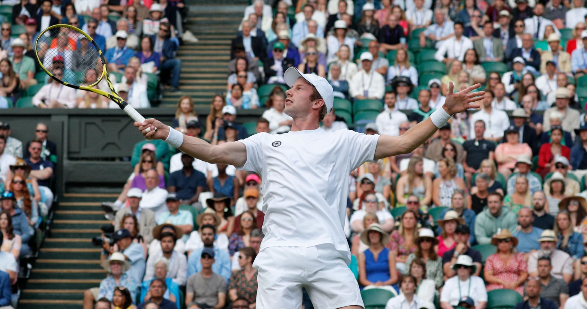 Wimbledon: Van De Zandschulp Books Spot In Second Round After Five ...