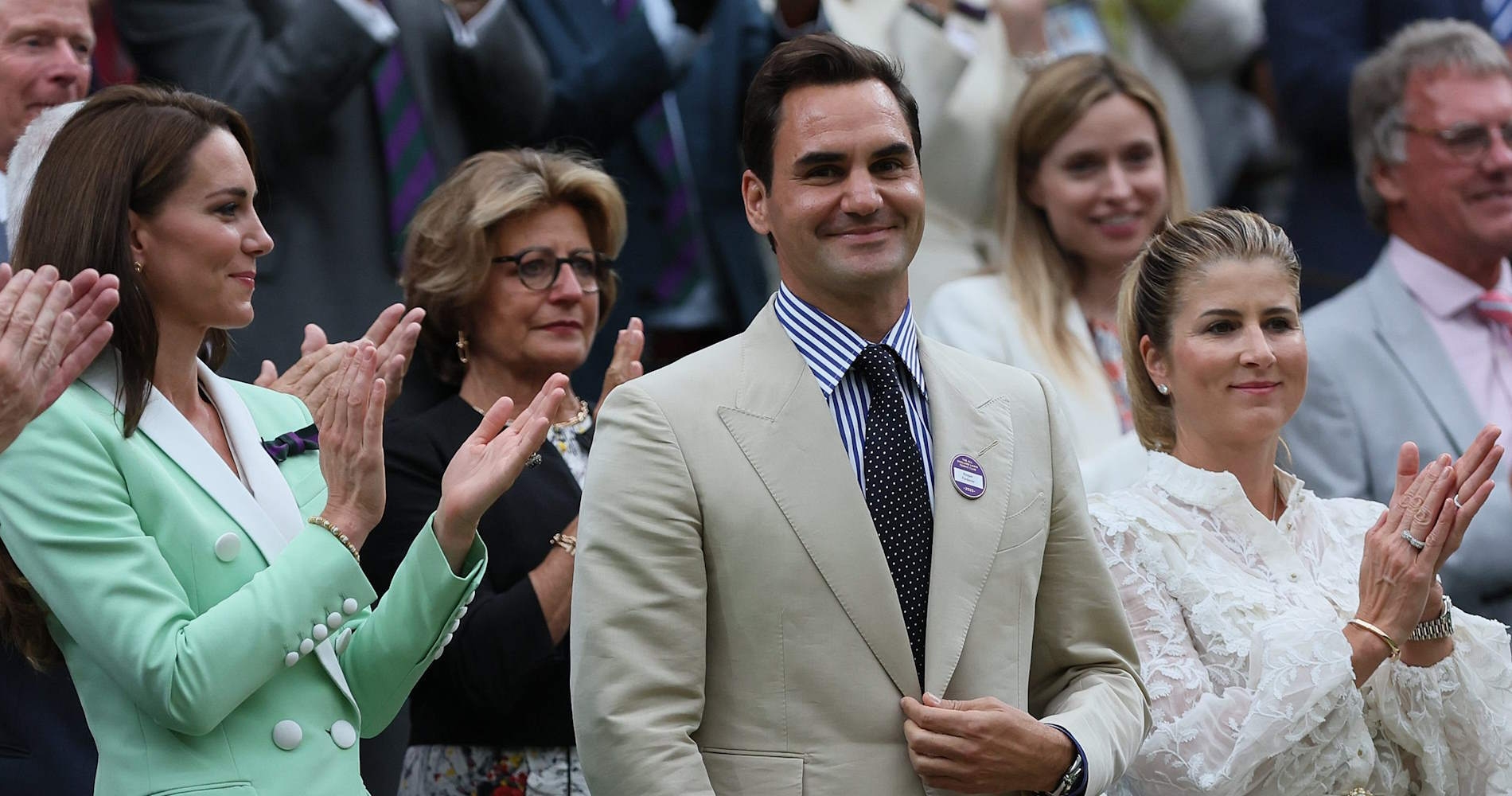 Eight-time Champion Federer Gets Special Welcome To Wimbledon - Tennis 