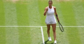 Aryna Sabalenka at Wimbledon 2023
