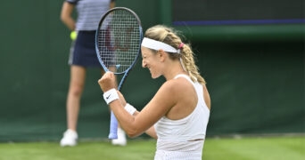 Victoria Azarenka at the 2023 Wimbledon Championships