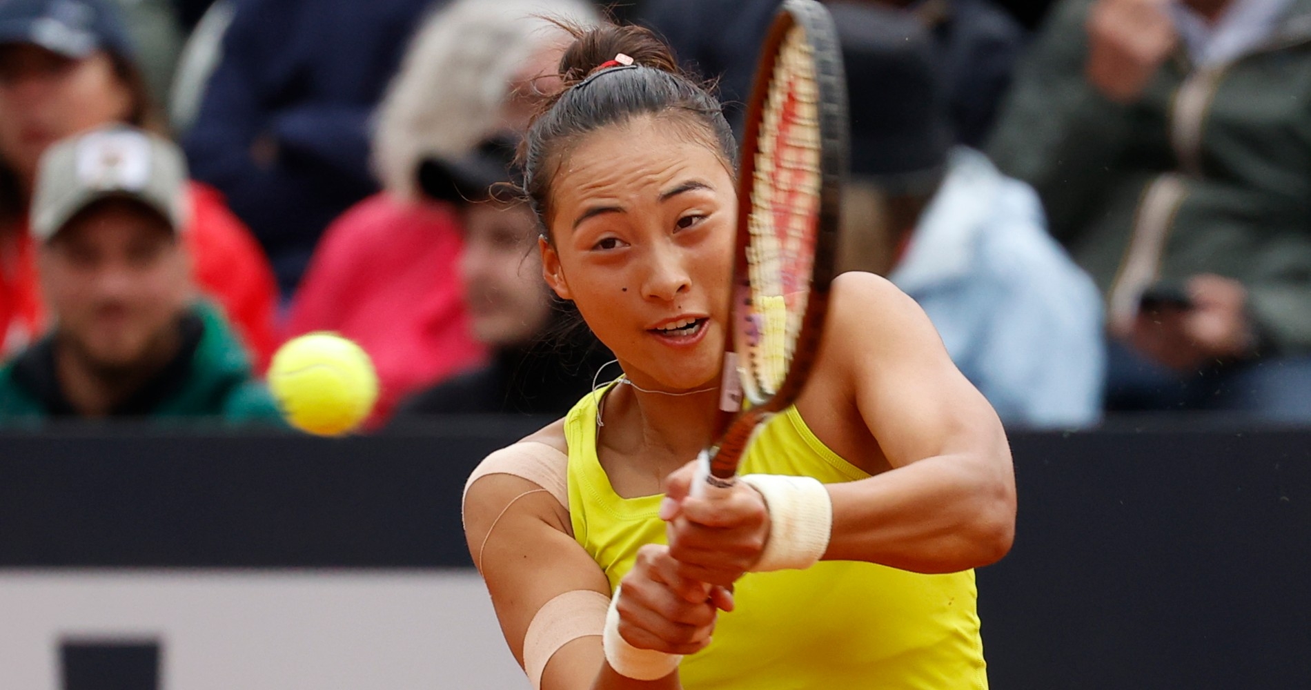 Tennis: China's Zheng and Wang reach third round at Italian Open - CGTN
