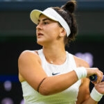 Bianca Andreescu at the 2023 Wimbledon Championships