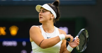 Bianca Andreescu at the 2023 Wimbledon Championships