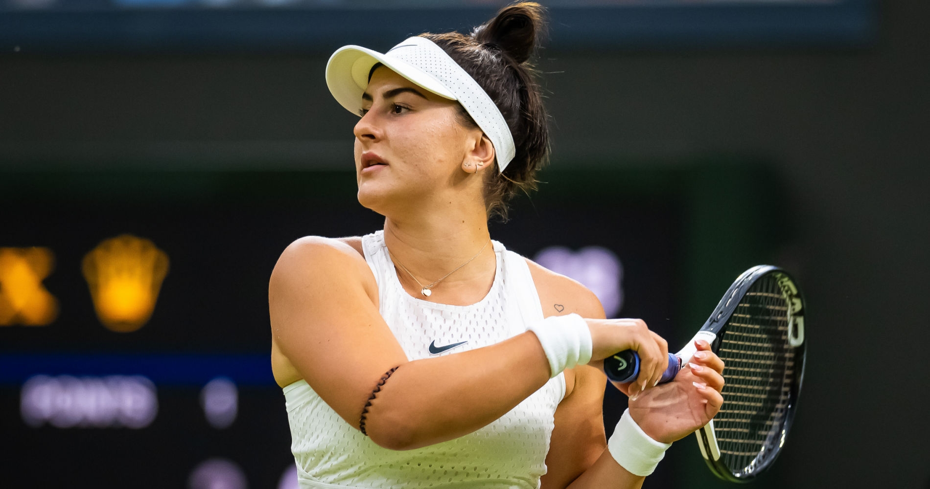 Andreescu happy to earn first main draw win at Wimbledon