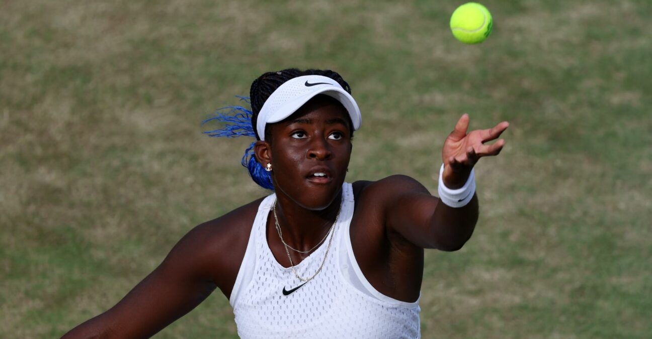Clervie Ngounoue at Wimbledon 2023
