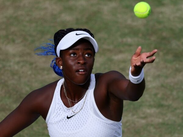 Clervie Ngounoue at Wimbledon 2023