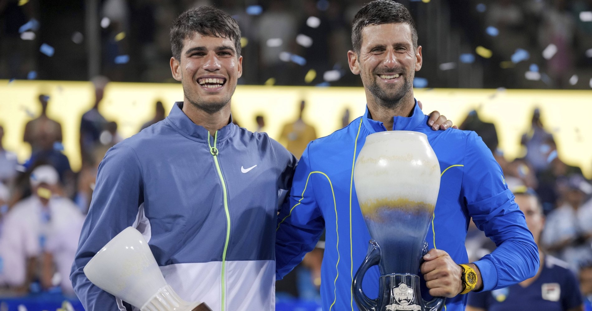 Alcaraz and Djokovic, Cincinnati 2023