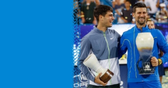 Novak Djokovic and Carlos Alcaraz - Cincinnati 2023
