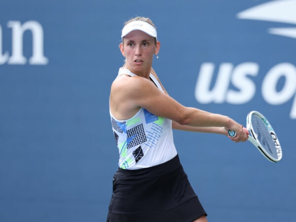Elise Mertens at US Open 2023
