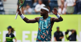 Frances Tiafoe at the 2023 US Open - Zuma / Panoramic