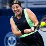Jelena Ostapenko at the 2023 National Bank Open