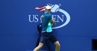 Kevin Anderson at the 2017 US Open