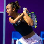 Leylah Feernandez at the WTA Doha Open in 2023 (1)