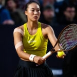 Qinwen Zheng at the 2023 Italian Open