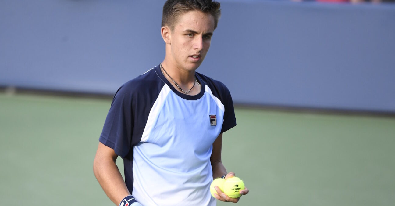 Zachary Svajda at the 2019 US Open