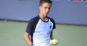 Zachary Svajda at the 2019 US Open