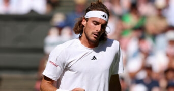 Stefanos Tsitsipas at 2023 Wimbledon Championships