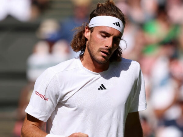 Stefanos Tsitsipas at 2023 Wimbledon Championships