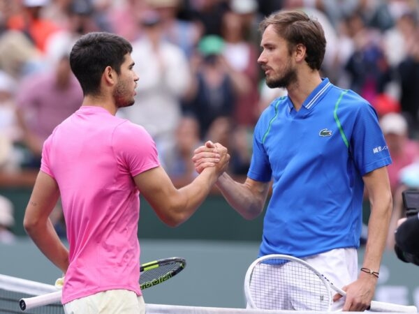 Carlos Alcaraz and Daniil Medvedev