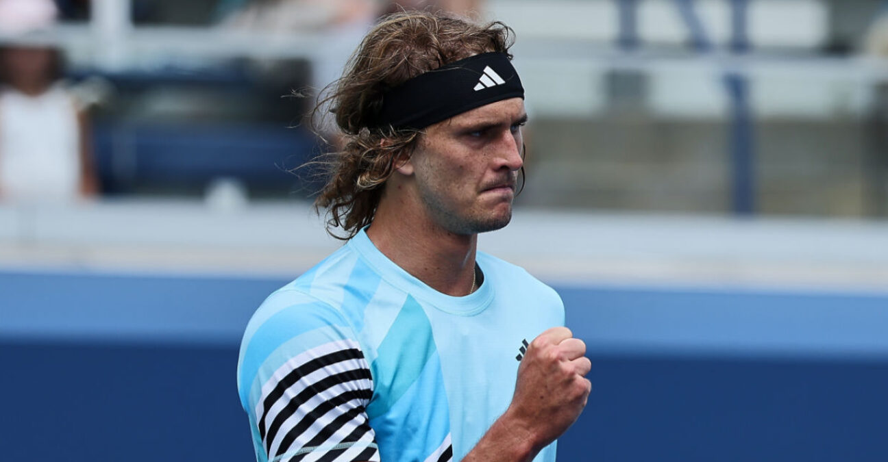 Alexander Zverev at the 2023 US Open