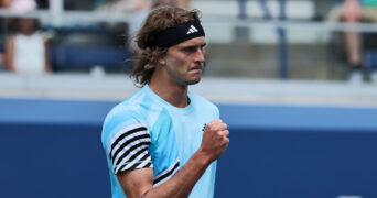 Alexander Zverev at the 2023 US Open