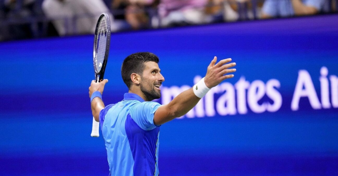 Novak Djokovic US Open final 2023