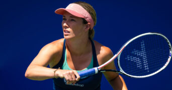 Danielle Collins at the 2023 WTA San Diego Open