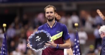 Daniil Medvedev US Open 2023 (Antoine Couvercelle _ Panoramic)