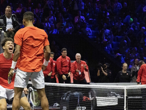 Shelton and Auger-Aliassime Laver Cup Zuma / Panoramic