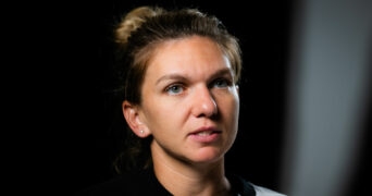 Simona Halep at the 2022 Madrid Open